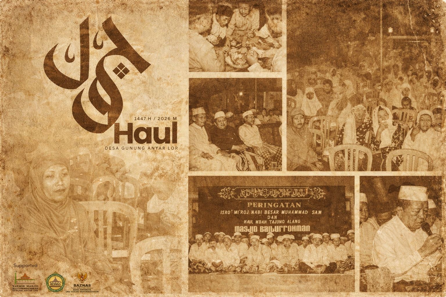 Tradisi Haul - RW01 Gunung Anyar Lor, Surabaya