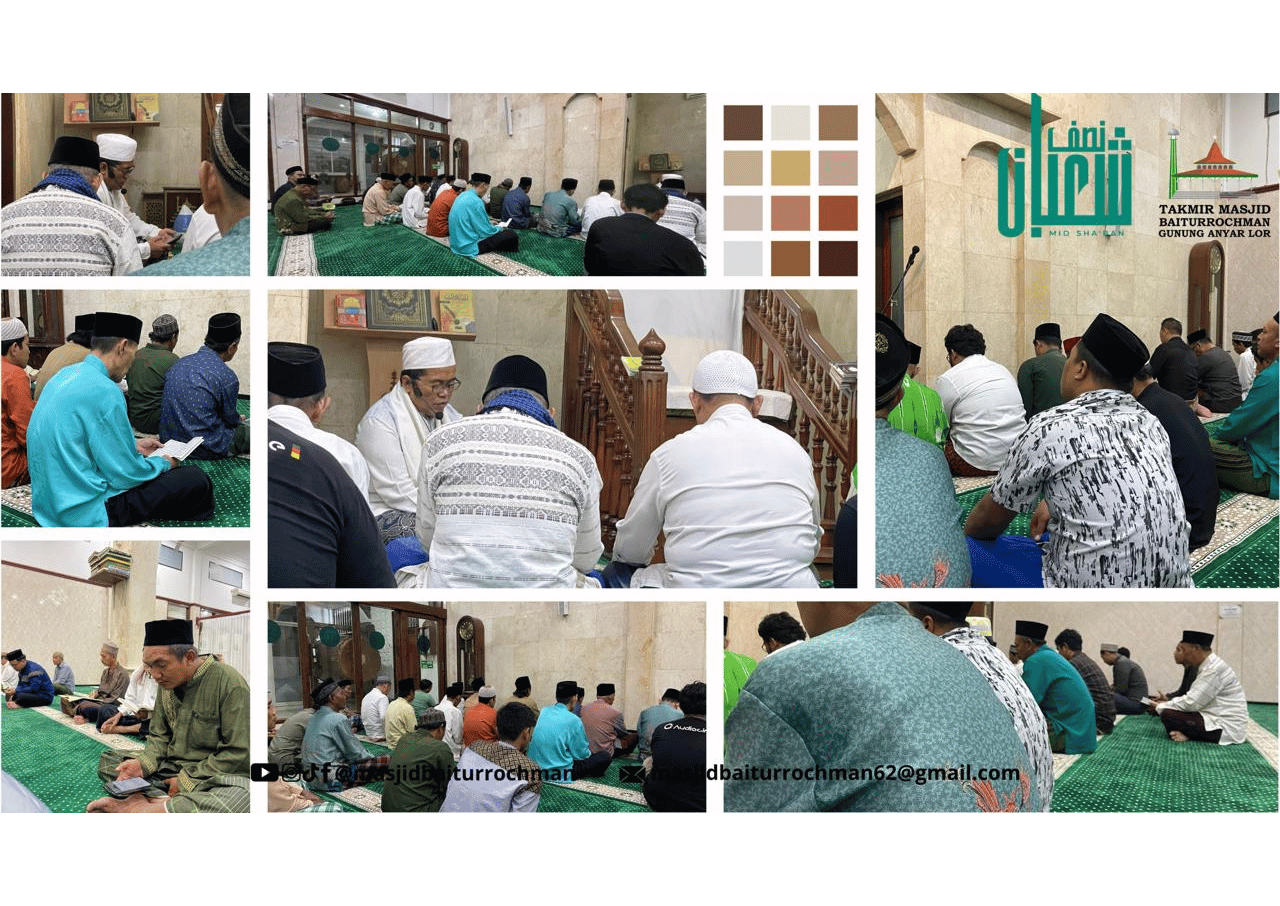 Malam Nishfu Sya’ban Penuh Khidmat di Masjid Baiturrochman