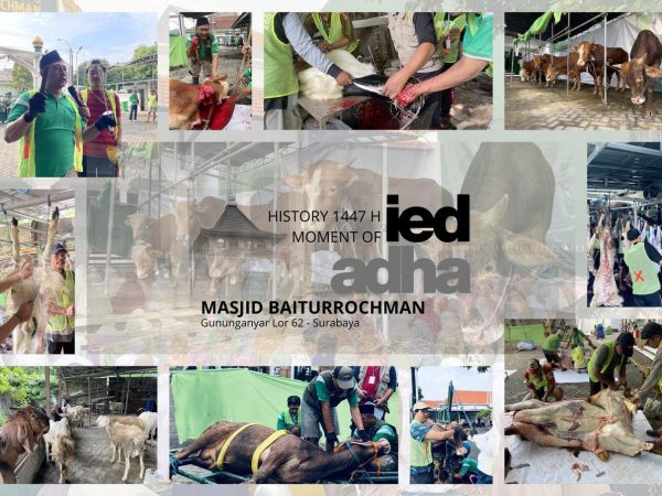 QURBAN BERKAH UPZ Masjid Baiturrochman: Wujud Kebersamaan dan Investasi Akhirat Warga RW 01 Gununganyar Lor